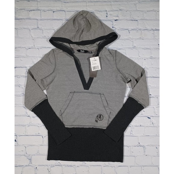 Touch Alyssa Milano NFL Washington Redskins Womens‎ Hoodie Gray NWT - Picture 1 of 3